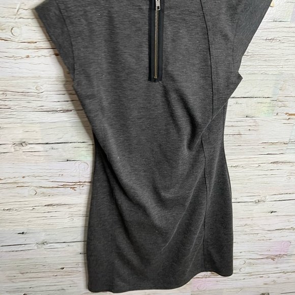 Desigual gray pink midi dress size small - Picture 7 of 7